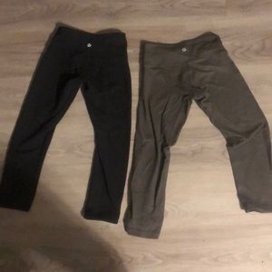 2 Lululemon leggings